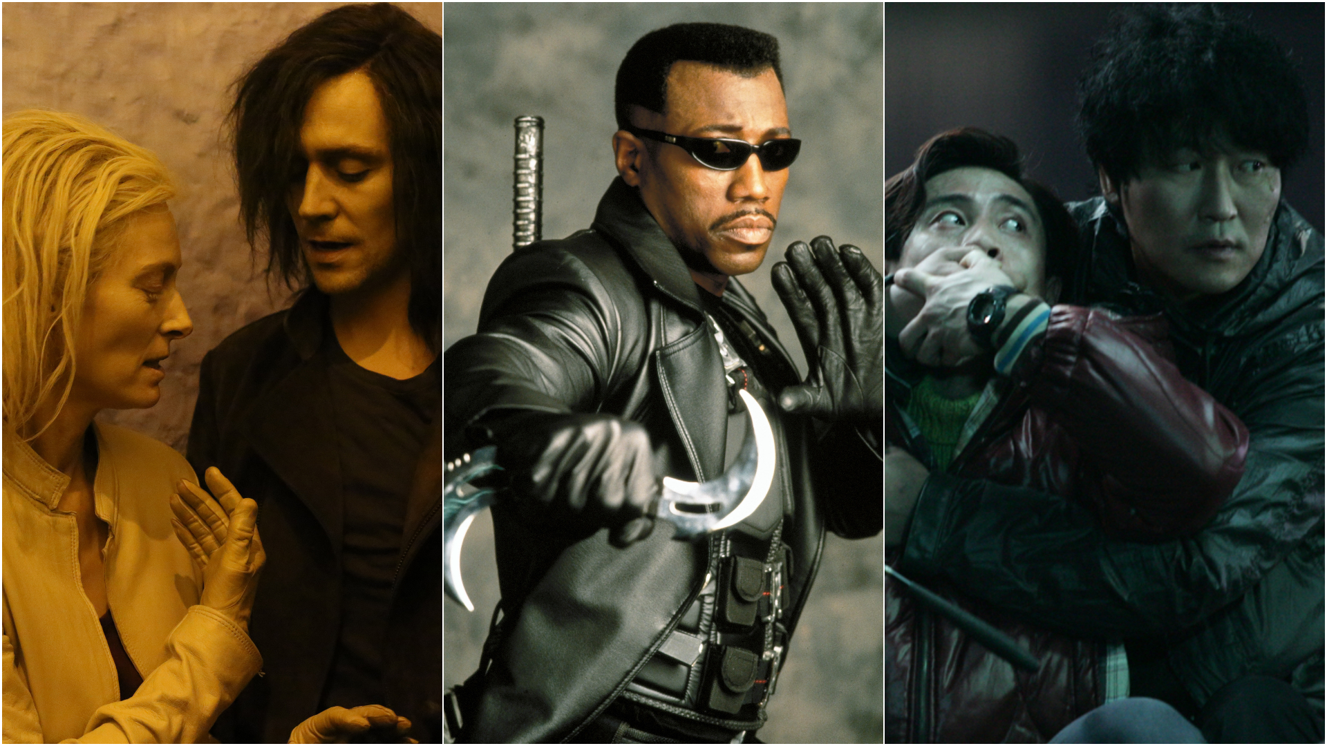 L-R: 'Only Lovers Left Alive,' 'Blade' and 'Thirst'