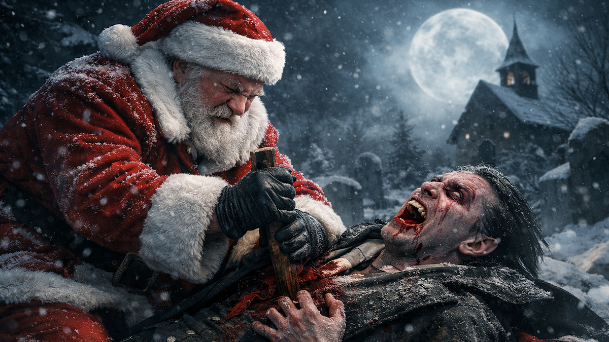 Santa The Vampire Slayer (ai)